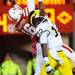 Nebraska cornerback Stanley Jean-Baptiste intercepts a pass meant for Michigan wide receiver Devin Gardner in the fourth quarter at Memorial Stadium in Lincoln, Nebraska on Saturday. Melanie Maxwell I AnnArbor.com
